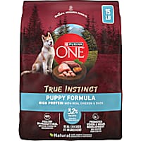 Purina ONE True Instinct with Real Chicken and Duck High Protein Formula Natural Puppy Food