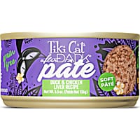 Tiki Cat After Dark Duck & Chicken Liver Recipe Soft Pate Wet Cat Food