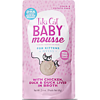 Tiki Cat Baby Chicken & Duck Liver Mousse Wet Cat Food