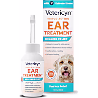 Vetericyn Triple-Action Ear Treatment for Dogs, Cats, and Small Animals