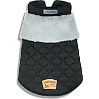 Touchdog 'Furrost-Bite' Fur and Fleece Fashion Dog Jacket