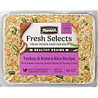 Merrick Fresh Selects Natural Human Grade Turkey and Brown Rice Fresh Frozen Adult Dog Food