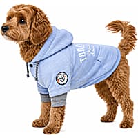 Touchdog Hampton Beach Designer Ultra Soft Sand-Blasted Cotton Pet Dog Hoodie Sweater
