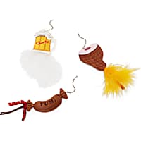 Merry Makings Sausage Mix & Match Cat Teaser Toy Attachment Pack