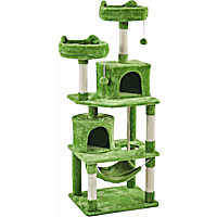Topeakmart Large Cat Tree Tower with 2 Condos