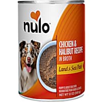 Nulo Chicken & Halibut Grain-Free Wet Dog Food Pate