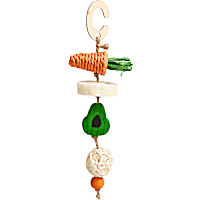 EveryYay Veggie Skewer-Shaped Small Animal Chew Toy