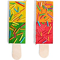 EveryYay Sprinkle Popsicle Small Animal Wood Chew Toys