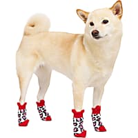YOULY Leopard Print Dog Socks