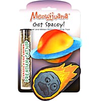Meowijuana Get Spacey Planet and Meteor Refillable Cat Toys Multipack
