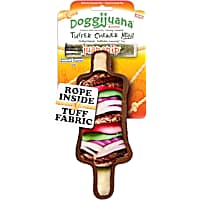 Doggijuana Tuffer Chewer Mini Refillable Kebab Dog Toy