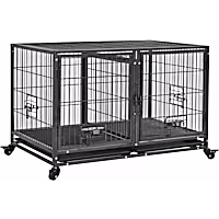 Topeakmart W/ Divider Rolling For Small Dog Crate