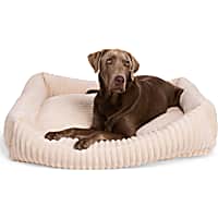 EveryYay Luxe Faux Fur Cuddler Pet Bed