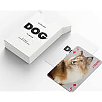 DOG by Dr Lisa Poker Playing Card