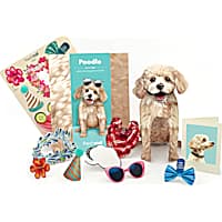 Freshcut Paper Poodle Pop-Up Greeting Card