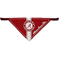 Pets First NCAA Stripe Dog Bandana