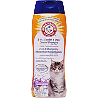 Arm & Hammer 2-in-1 Deodorizing Dander Reducing Shampoo for Cats