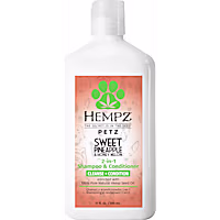 HEMPZ Petz Sweet Pineapple & Honey Melon 2 in 1 Herbal Shampoo & Conditioner for Dogs