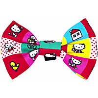 Sassy Meow Hello Kitty Pink Cat Bow