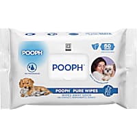 POOPH Pure Wipes Gentle, Fast and Convenient Odor-Elimination, NO Fragrances, NO Harsh Chemicals for Dogs