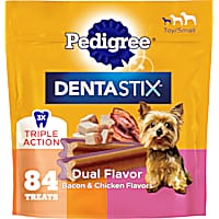 Pedigree Dentastix Bacon & Chicken Dual Flavor Small Breed Dog Treats