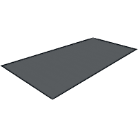 G-Floor for Pets Ribbed 5' x 10' Dog & Pet Protective Floor Covering