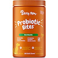 Zesty Paws Pumpkin Probiotic Bites for Dogs