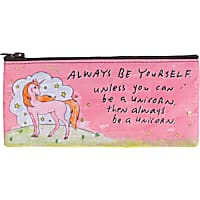 Blue Q Unicorn Pencil Pouch