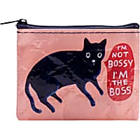 Blue Q I'm Not Bossy. I'm The Boss Coin Purse