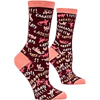 Blue Q Cats! Women's Crew Socks