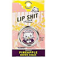 Blue Q Lip Shit Pineapple Brown Sugar Lip Balm