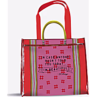 El Arroyo I'm Beautiful Mesh Tote
