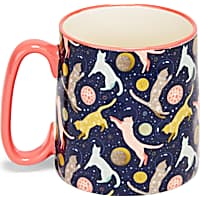 10 Strawberry Street Bella Cats in Space Mug