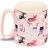 10 Strawberry Street Bella Cats on Parade Mug