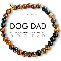 ETHICGOODS Dog Dad Morse Code Bracelet