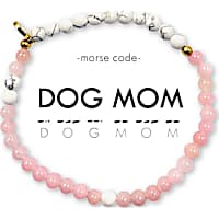 ETHICGOODS Dog Mom Morse Code Bracelet