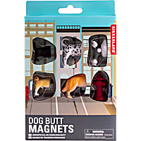 Kikkerland Design Dog Butt Magnets