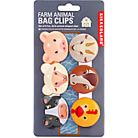 Kikkerland Design Farm Animal Bag Clips