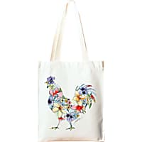 Amanda Klein Co. Chicken Tote Bag Made from Recycled Plastic Water Bottles