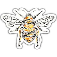 Amanda Klein Co. Honey Bee Vinyl Sticker