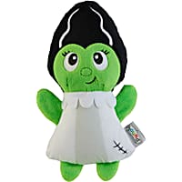 Outward Hound Green Stuffeez Bride of Frankenstein Plush Dog Toy