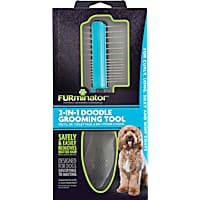 FURminator 2-in-1 Doodle Grooming Tool for Dogs Susceptible to Matting