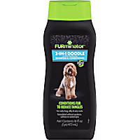 FURminator 2-in-1 Doodle Ultra Premium Shampoo & Conditioner with Curly, Long, Silky & Wiry Coats for Dogs