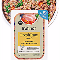 Instinct FreshRaw Meals Cage-Free Chicken Recipe Dog Food