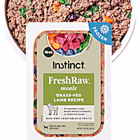 Instinct FreshRaw Meals Grass-Fed Lamb Recipe Dog Food