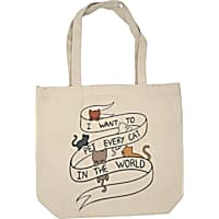 Zanden Pet Every Cat Natural Tote Bag