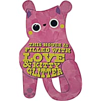 Zanden Kitty Glitter Garden Flag