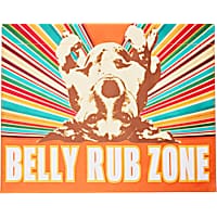 Zanden Belly Rub Zone Garden Flag