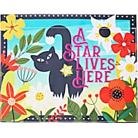 Zanden A Star Lives Here Garden Flag