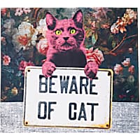 Zanden Beware of Cat Garden Flag